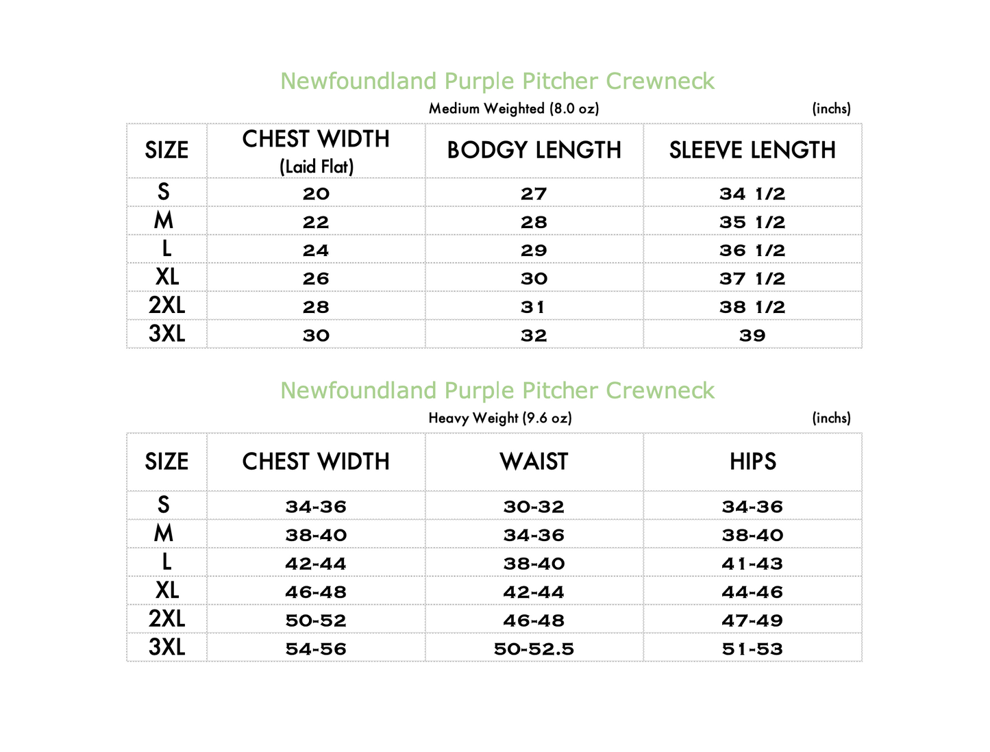 Newfoundland & Labrador Purple Pitcher Crew