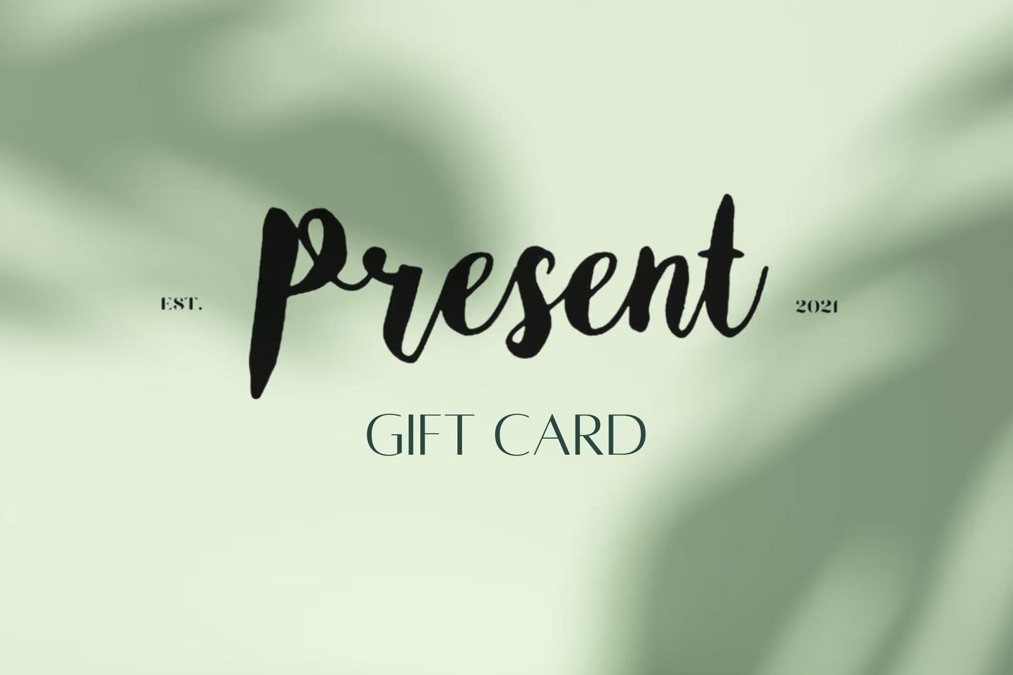 Present YVR Gift Card