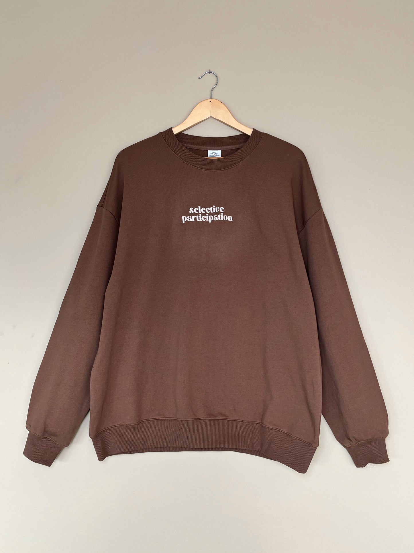 "Selective Participation" Crewneck Sweatshirt