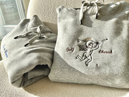 "Golf Cherub" Fleece Hoodie