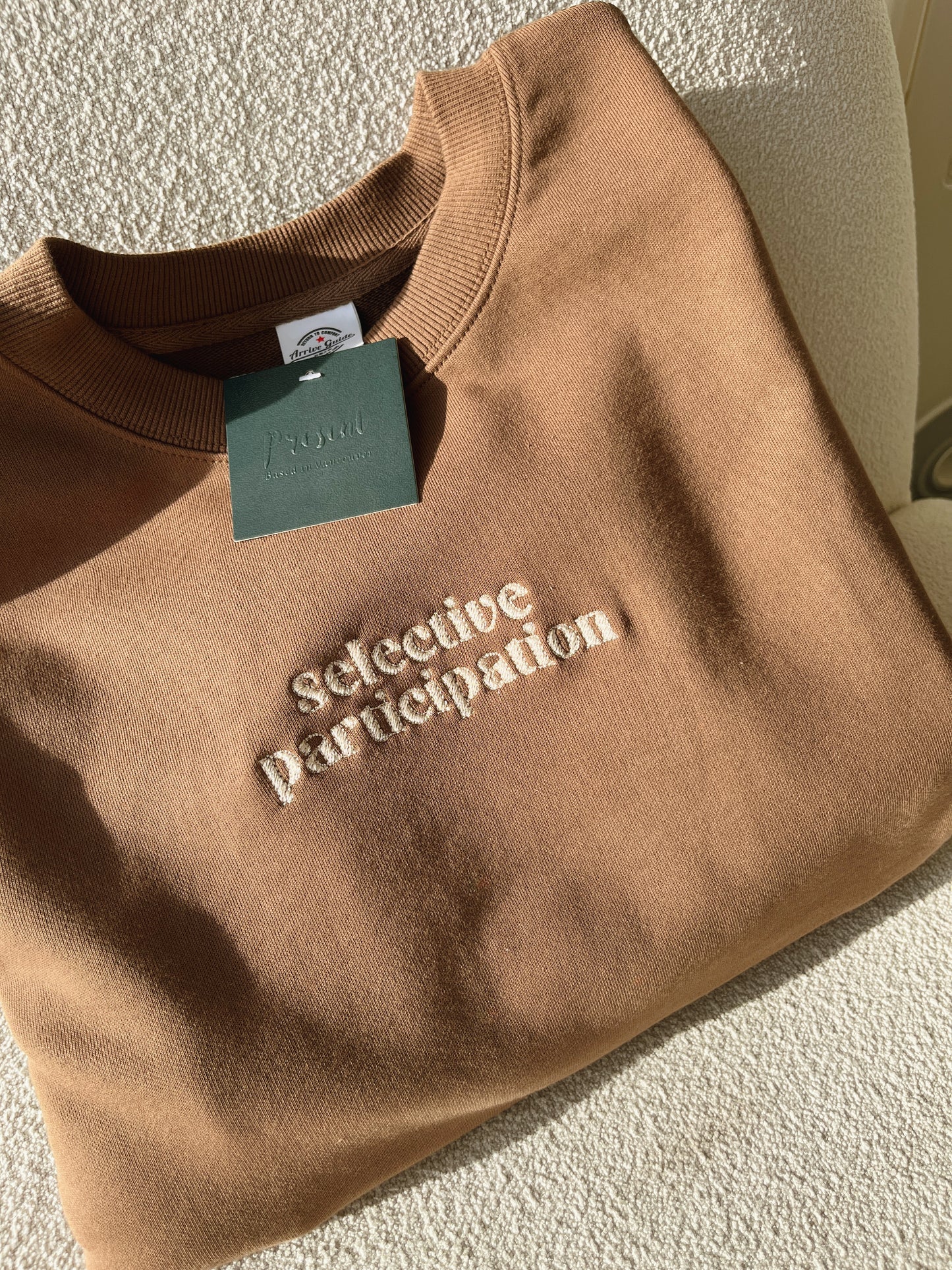 "Selective Participation" Crewneck Sweatshirt