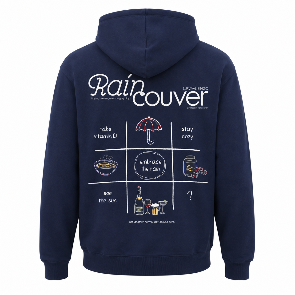Raincouver Hoodie – Survival Guide to Vancouver