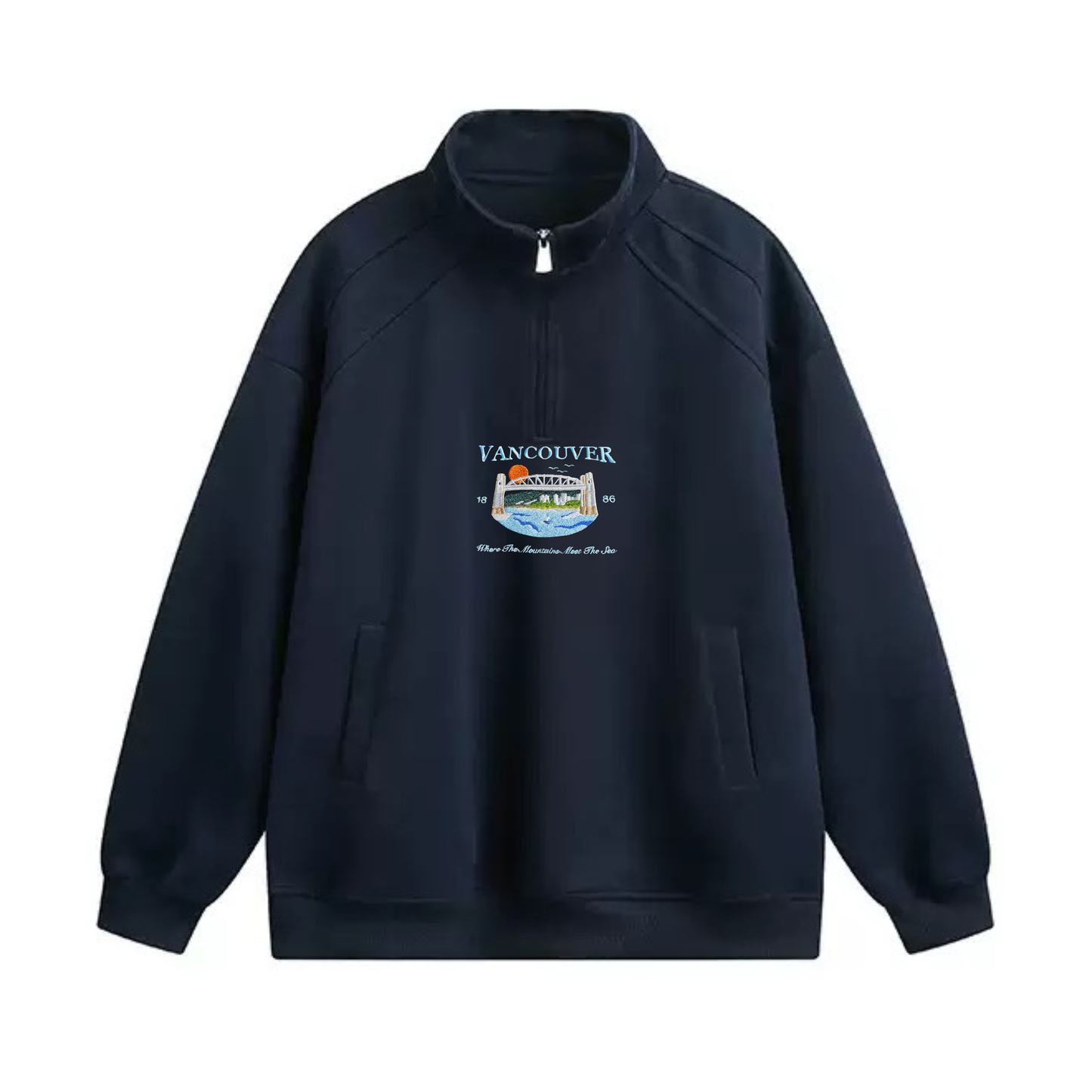 Vancouver 1/4 Pullover Sweatshirt (no fleece verison)